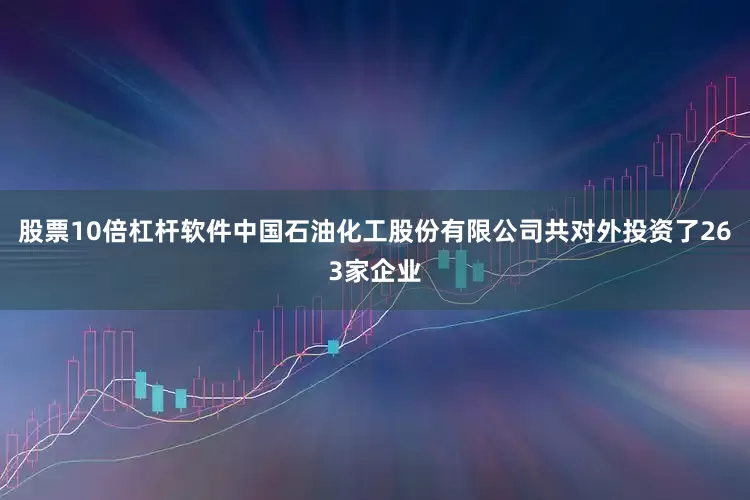 股票10倍杠杆软件中国石油化工股份有限公司共对外投资了263家企业