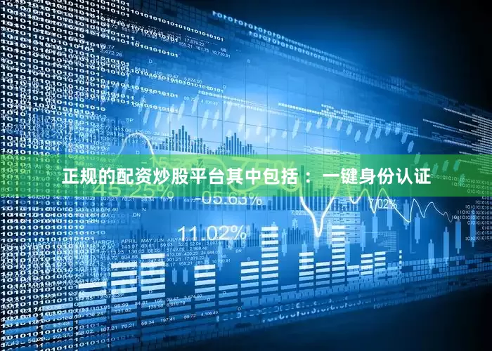 正规的配资炒股平台其中包括 ：一键身份认证
